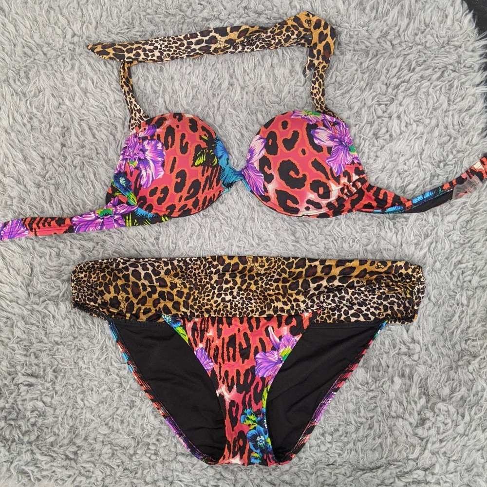 Victoria Secret Bombshell Swimsuit 34B L - Picture 2 of 8